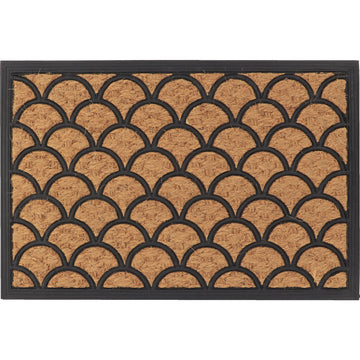 Preș Intrare Sally 40X60CM Coco/Cauciuc - Valuri