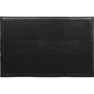 Preș Intrare Adam 45X70CM Cauciuc - Negru Welcome
