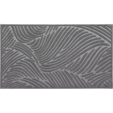 Preș Intrare Vague 43,5X75CM Poliester/Cauciuc - Gri Închis