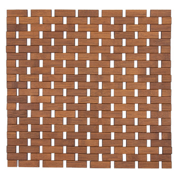 Placă Antiderapantă din Bambus 45x45 CM – Maro Natural