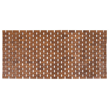 Placă din Bambus Antiderapant 45x100 CM - Maro