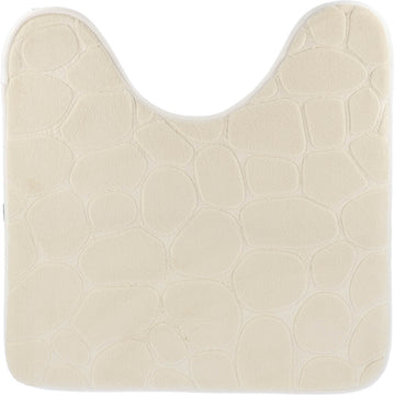 Covor Microfibră cu Memorie Pebble 45x50 cm - Natural