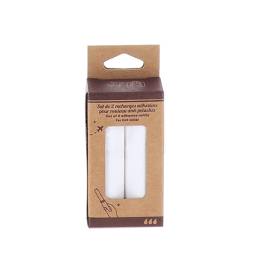 Set 2 Rezerve pentru Rulouri Adezive de Scame – Alb