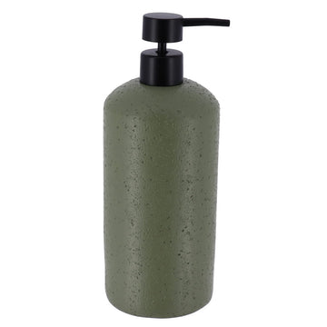 Dispenser pentru Săpun Polirezină 800 ml cu Efect Pietră - Khaki