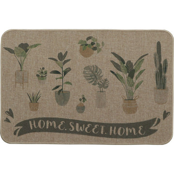 Covor bucătărie Home Sweet Home Beige - 40X60CM - Covor bucătărie - Softambient