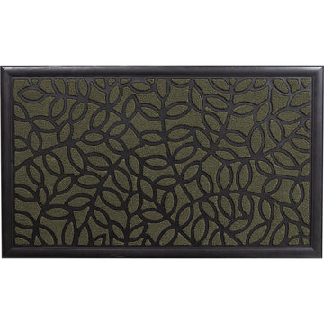 Preș Intrare Exterior Adăpostit Bronx 45X75CM Polipropilenă/Cauciuc - Verde - Preș - Softambient