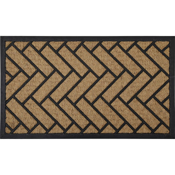 Preș Intrare Exterior Adăpostit Eloi 45X75CM Coco/Cauciuc - Parquet - Preș - Softambient
