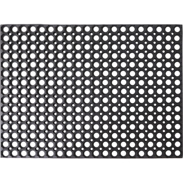Preș Intrare Exterior Caillebotis 60X80CM Cauciuc - Negru - Preș - Softambient