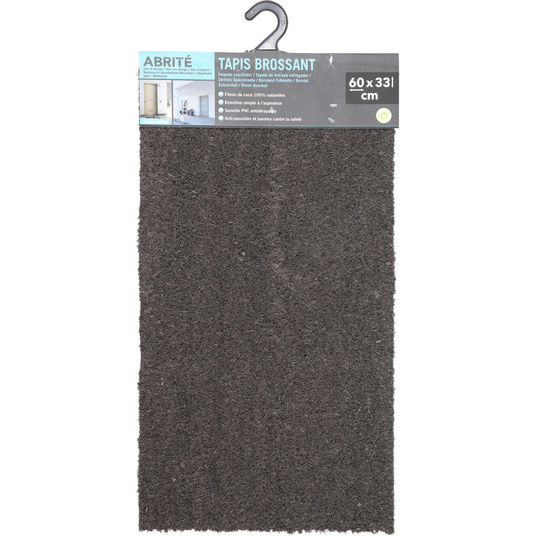 Preș Intrare Plain 33X60CM Coco - Gri