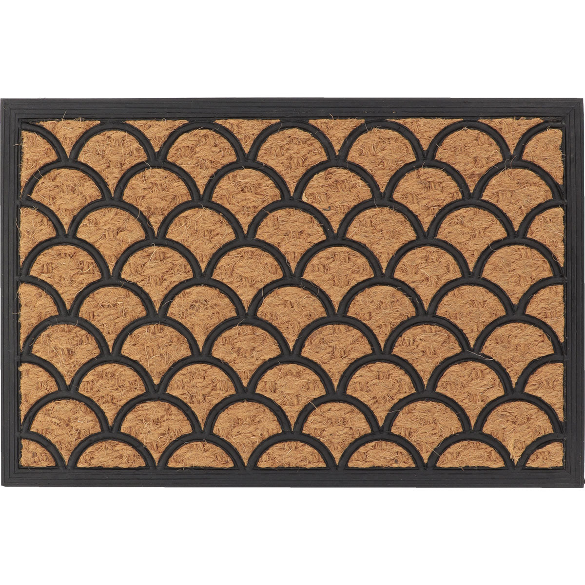 Preș Intrare Sally 40X60CM Coco/Cauciuc - Valuri