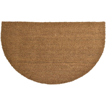 Preș Intrare Plain Half-Moon 45X75CM Coco - Natural