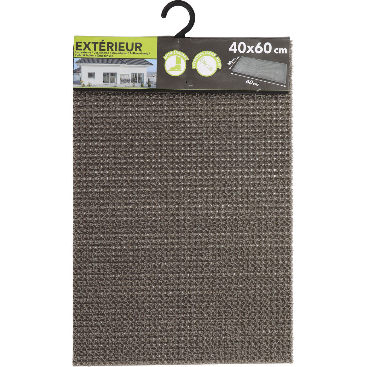 Preș Intrare Pixie 40X60CM Iarbă Artificială - Gri