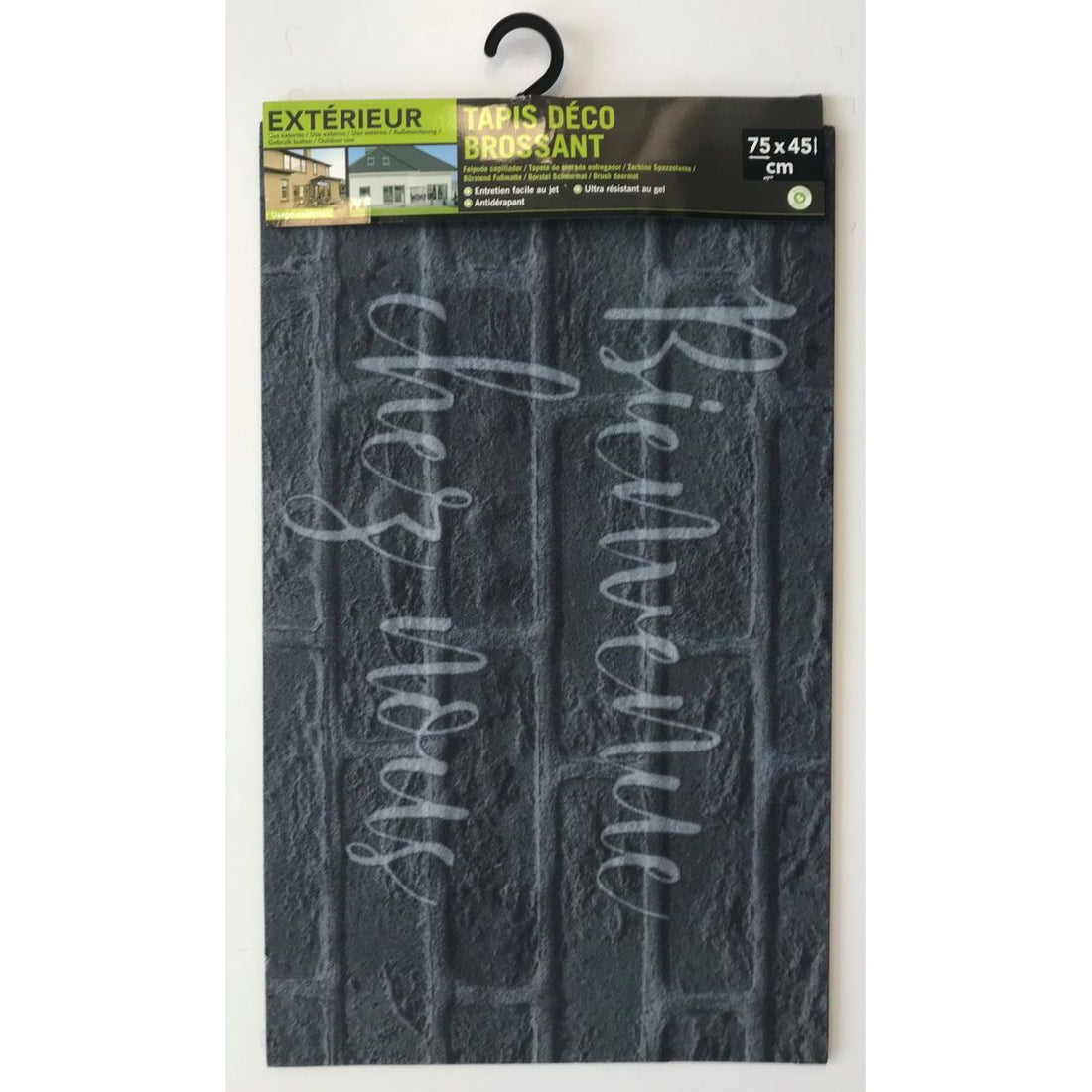 Preș Intrare Brique 45X75CM Cauciuc