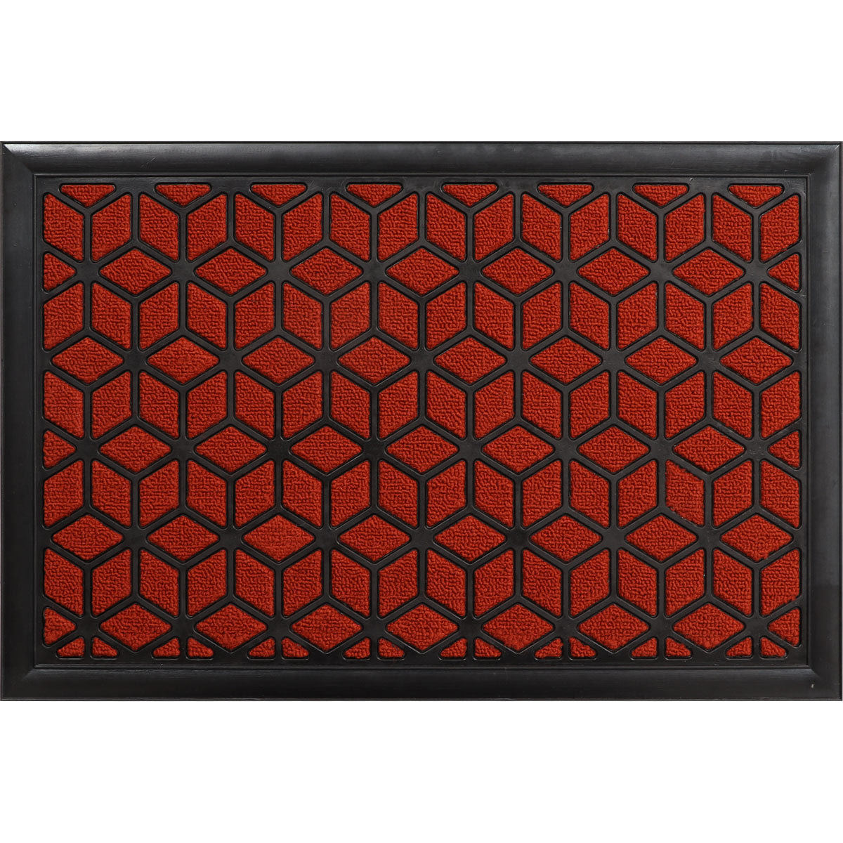 Preș Intrare Long Island 40X60CM Polipropilenă/Cauciuc - Roșu