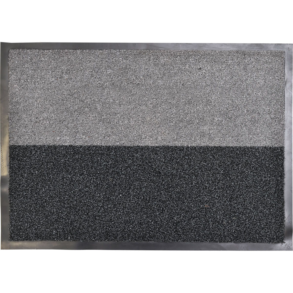 Preș Intrare Magic 50X70CM Polipropilenă/Pvc - Gri/Negru