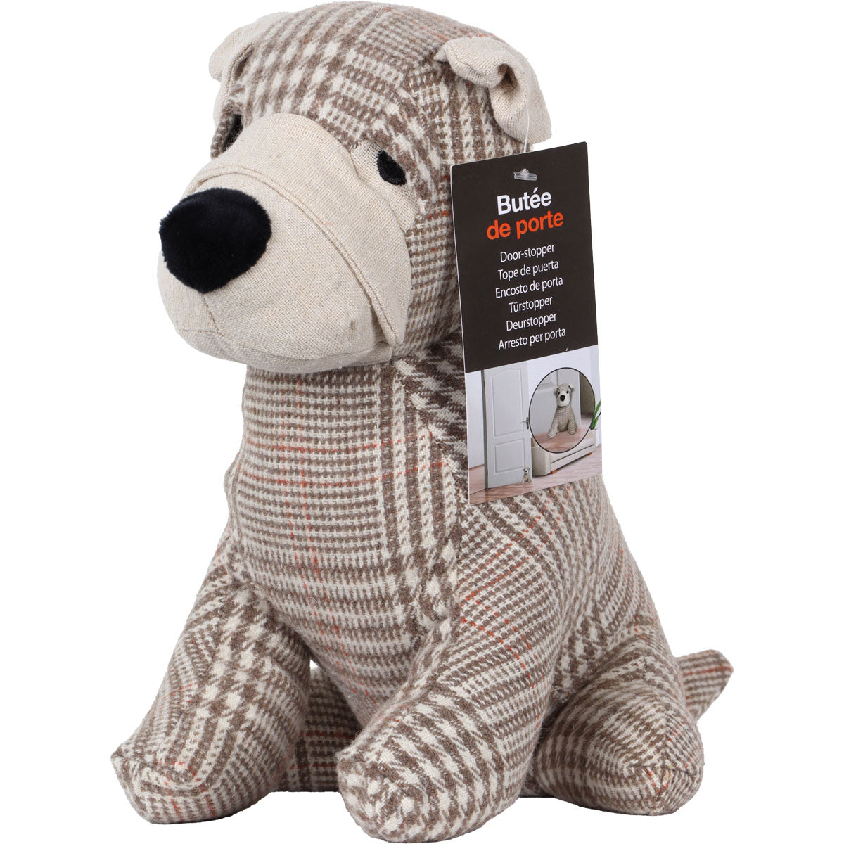 Opritor ușă Puppy Bej/Maro