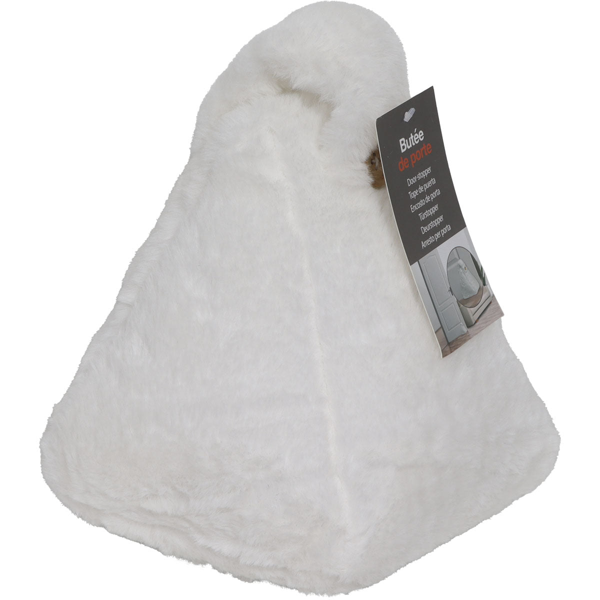 Opritor ușă Pyramid Cloud Alb