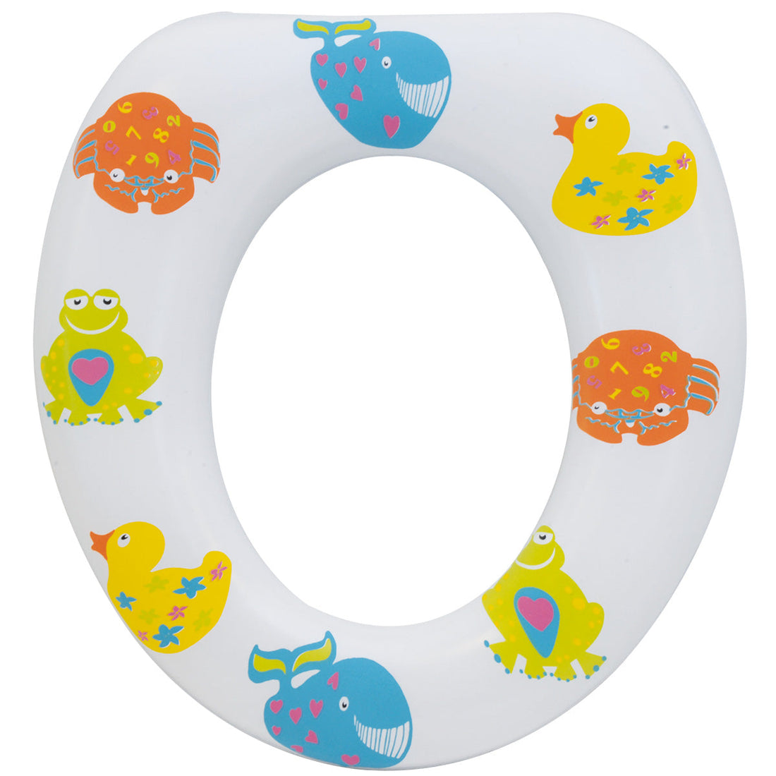 Scaun de Toaletă pentru Copii - Baby Soft, Motive cu Animale