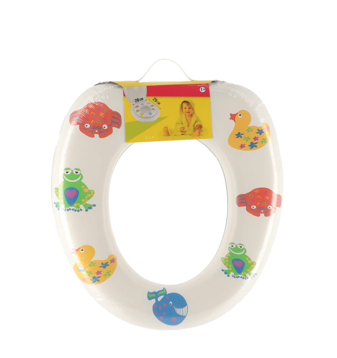 Scaun de Toaletă pentru Copii - Baby Soft, Motive cu Animale
