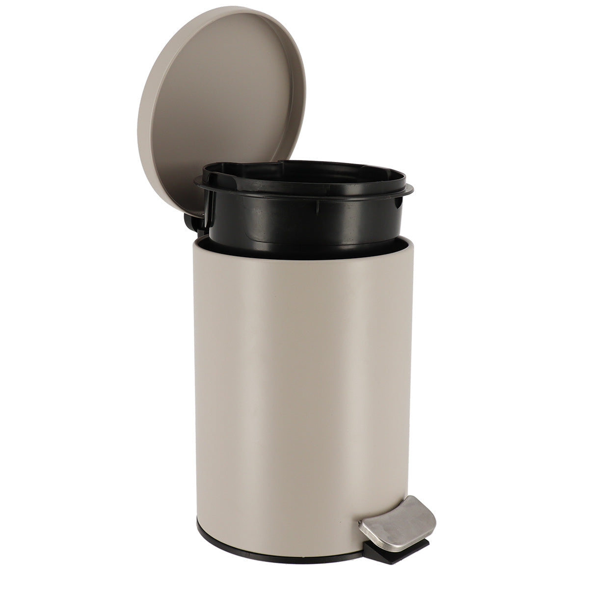 Coș de Gunoi din Oțel Inoxidabil 3L - Taupe