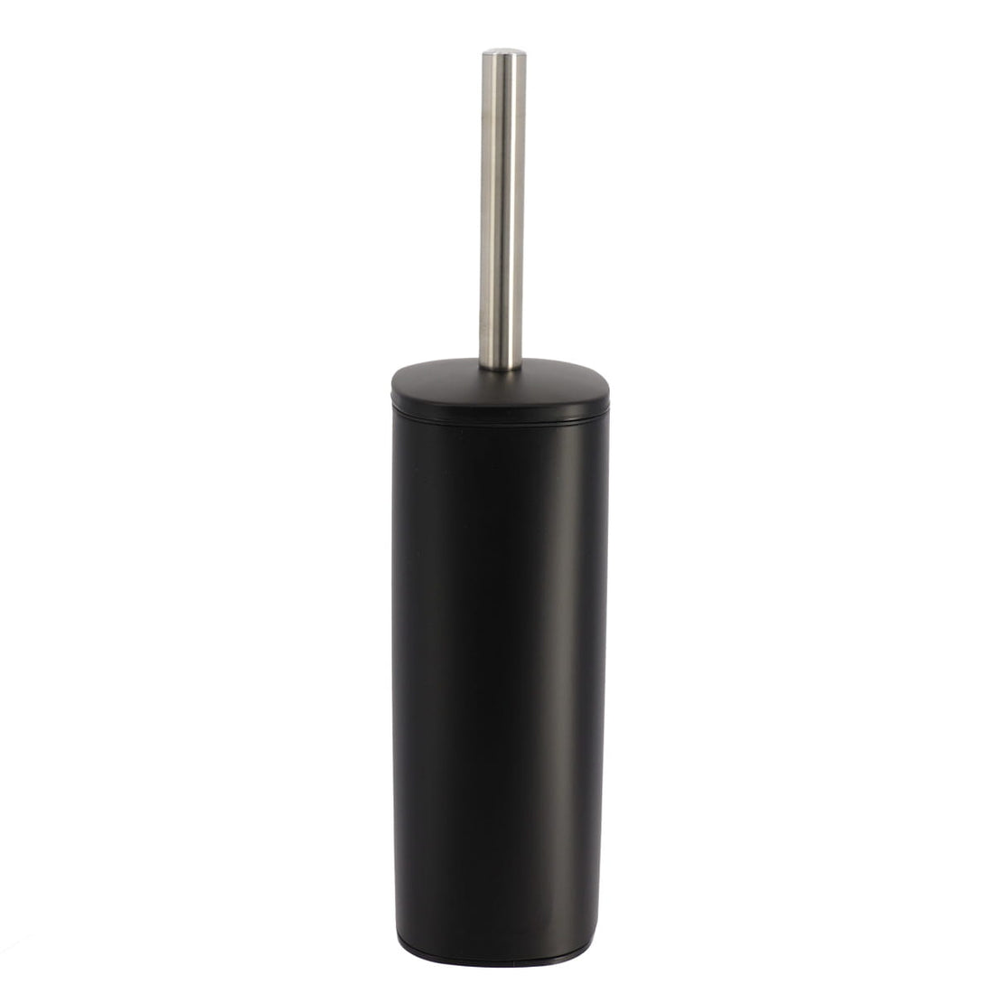 Perie Toaletă Pătrată Metalică - Negru