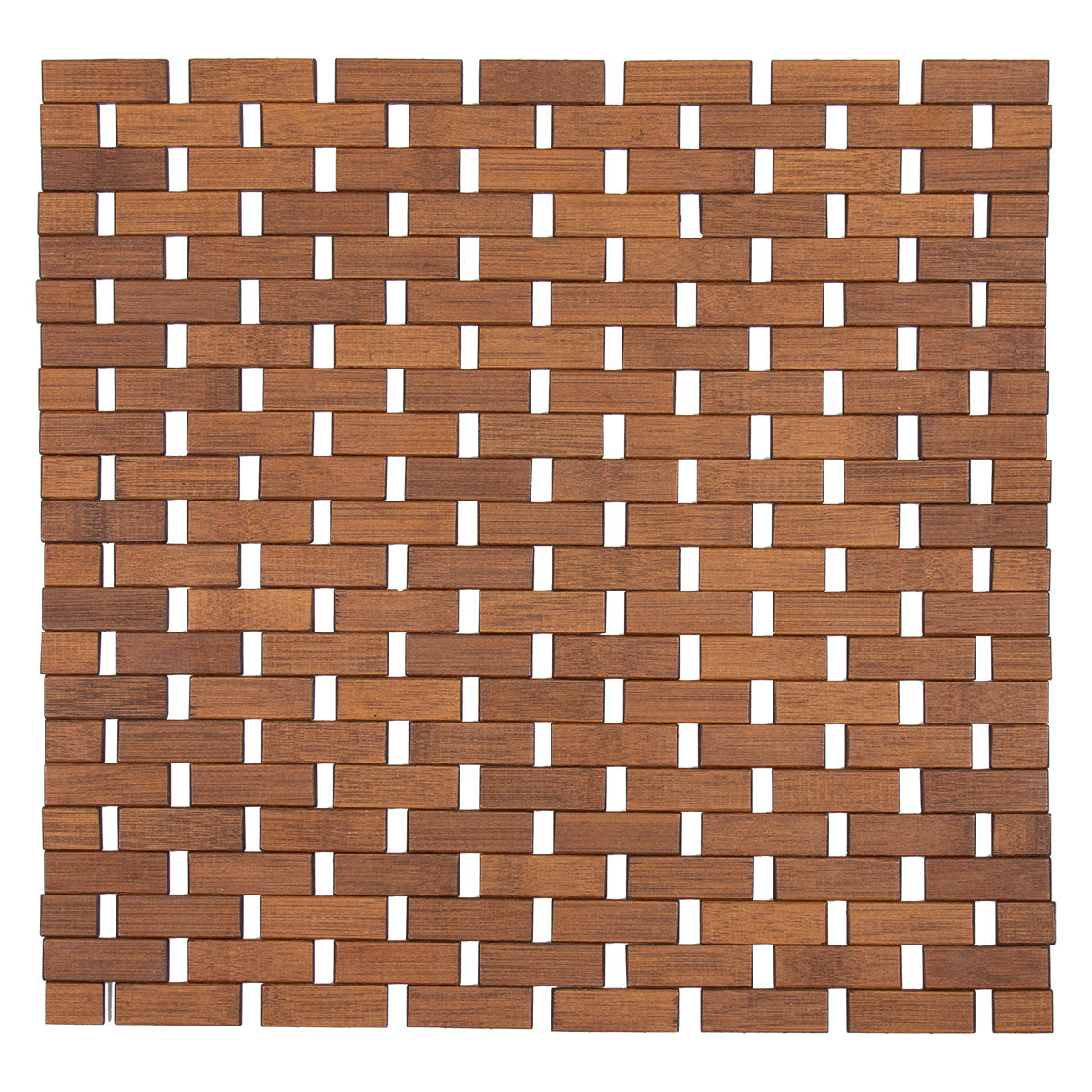 Placă Antiderapantă din Bambus 45x45 CM – Maro Natural