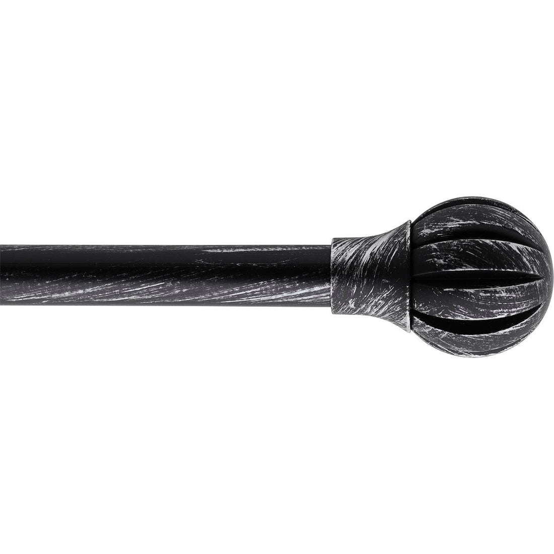 Galerie Extensibilă 120-210 CM Touch of Zen  - Negru Argintiu