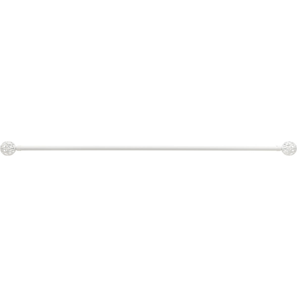 Galerie Extensibilă 210-380 CM Vintage - Alb Mat