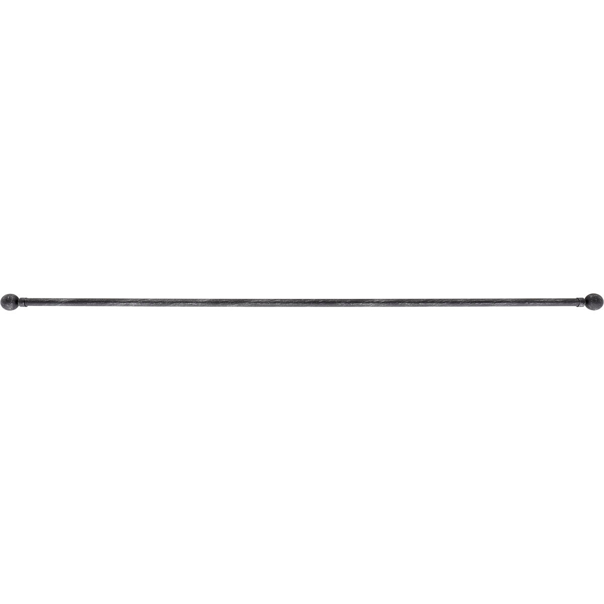 Galerie Extensibilă 210-380 CM Gaia - Negru Argintiu