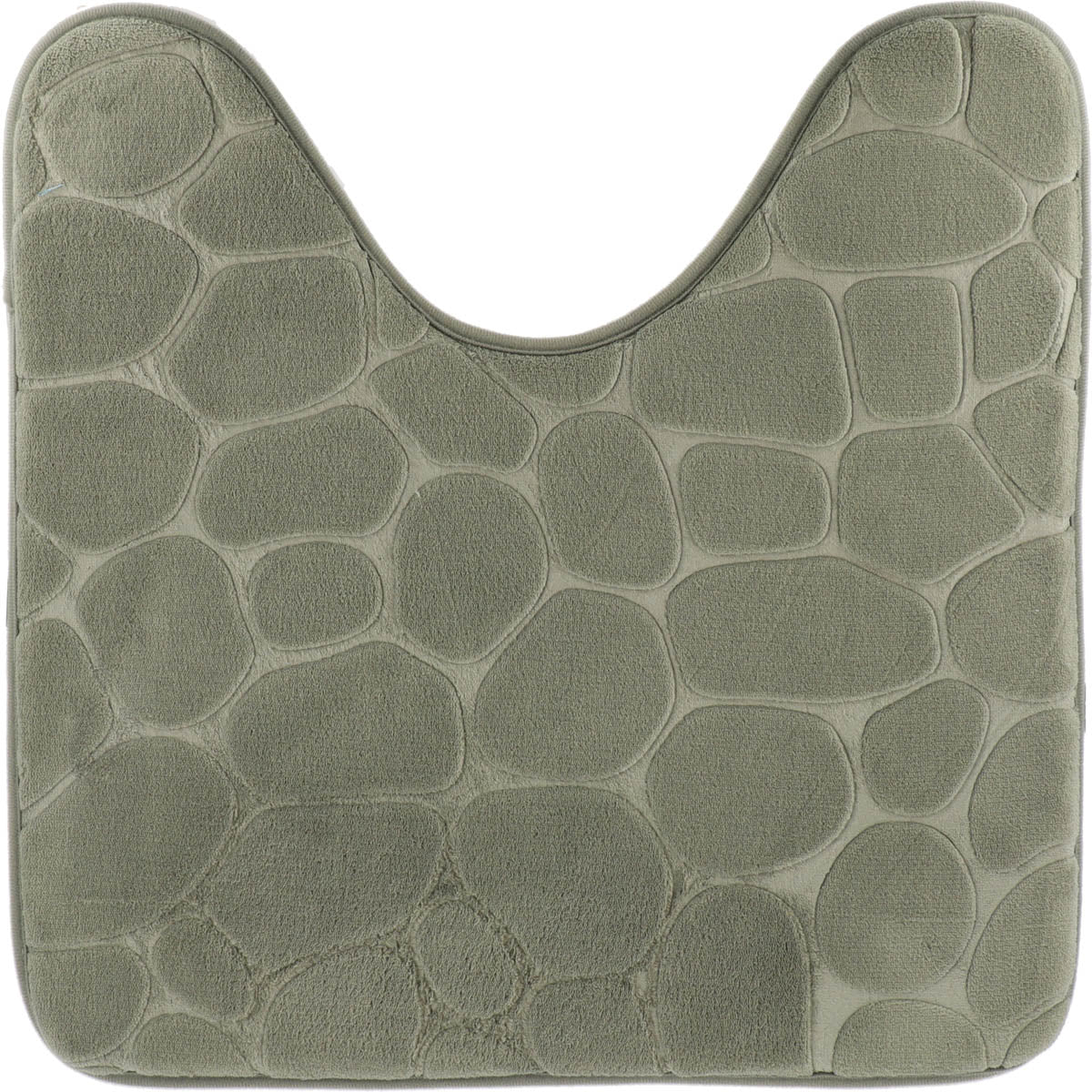 Covor Microfibră cu Memorie Pebble 45x50 cm - Kaki