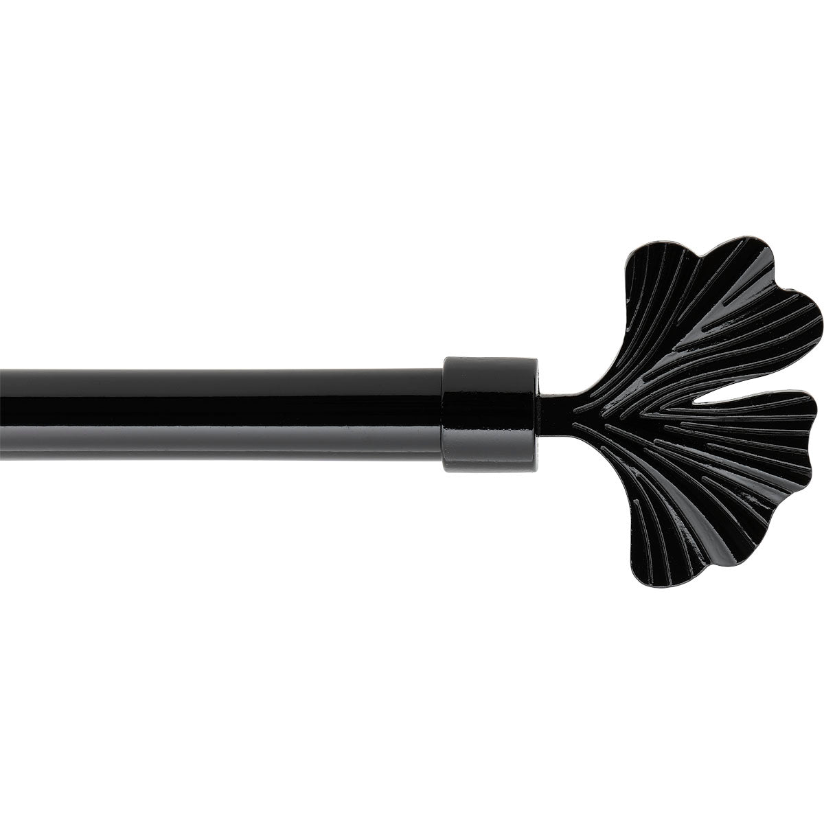 Galerie Extensibilă 120-210 CM Nikko - Negru