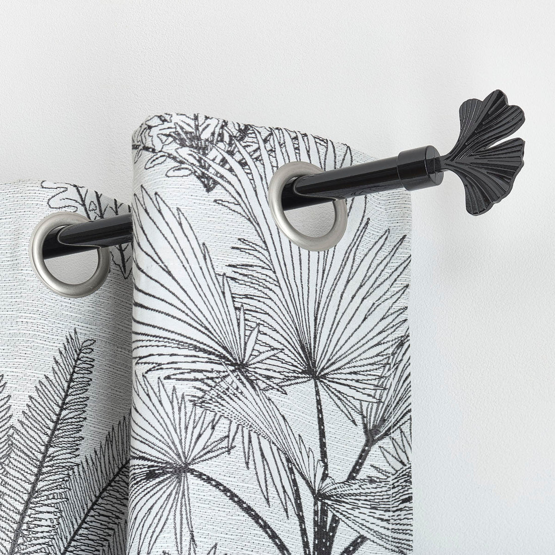 Galerie Extensibilă 120-210 CM Nikko - Negru