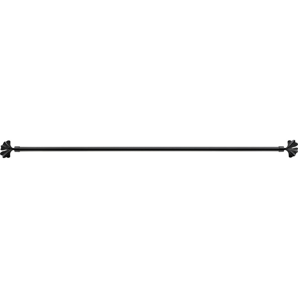 Galerie Extensibilă 120-210 CM Nikko - Negru
