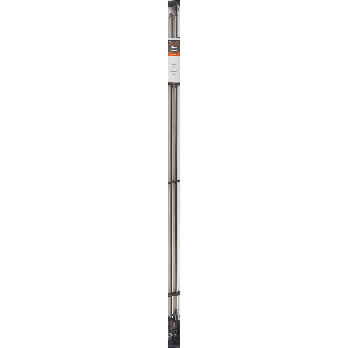 Galerie Dublă Extensibilă 120-210 CM Lotus  - Grafit