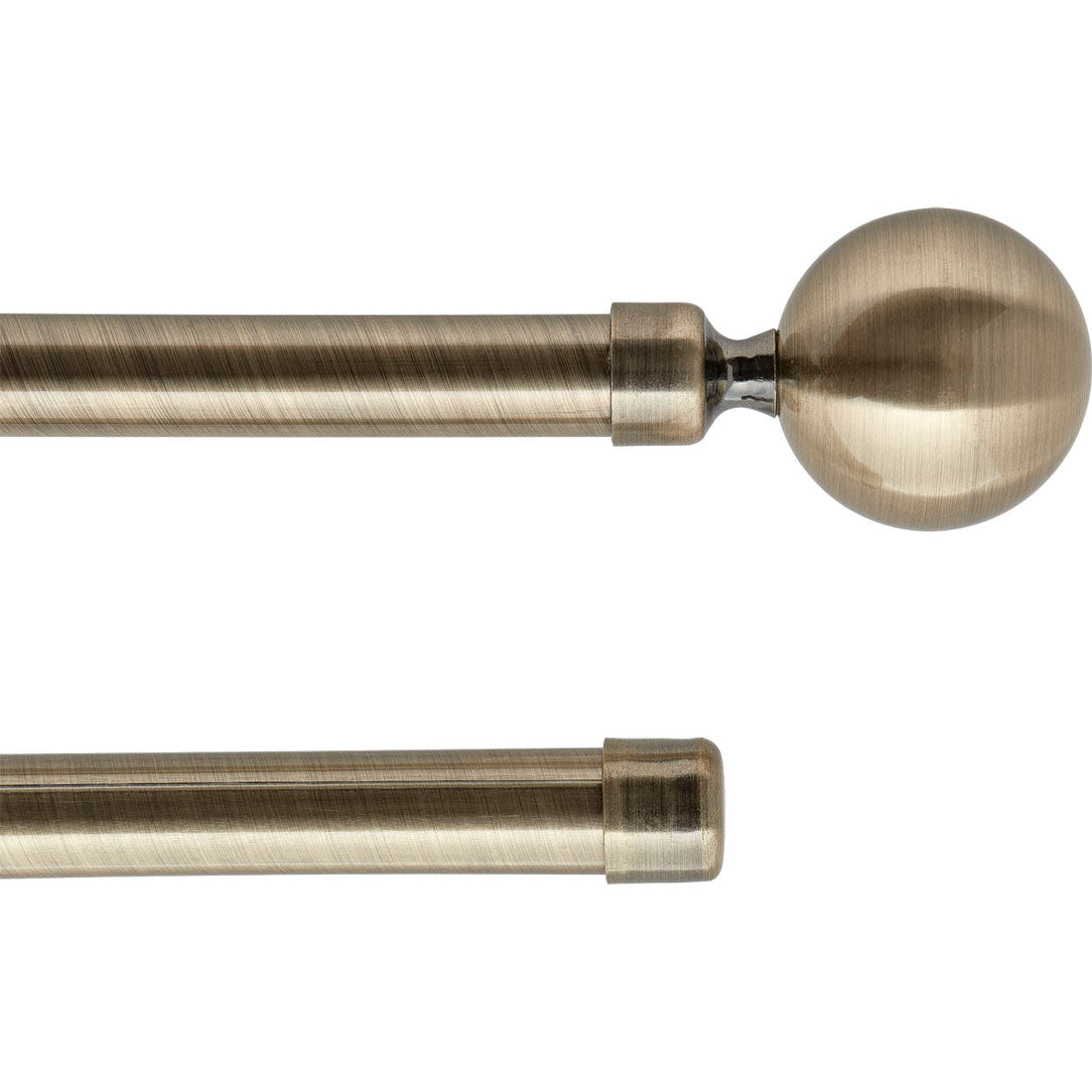 Galerie Dublă Extensibilă 120-210 CM Paloma - Bronz