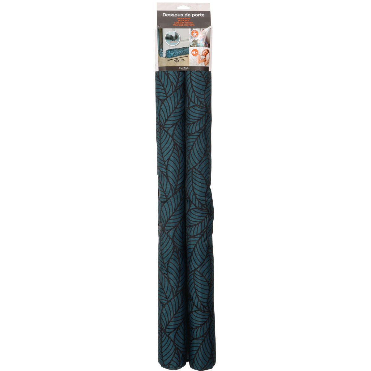 Izolator ușă dublu 80CM  - Jungle Albastru