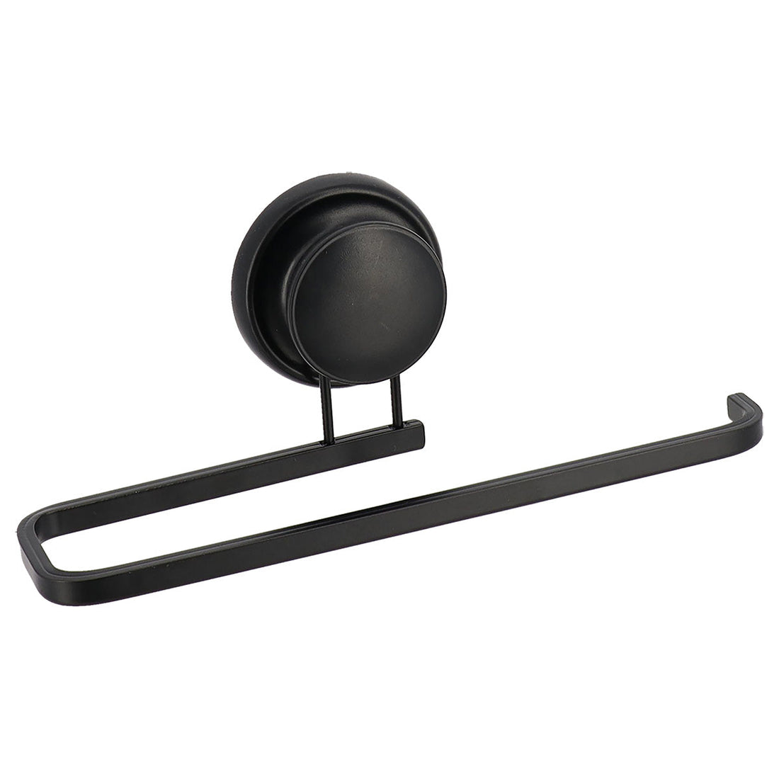 Suport pentru Prosoape din Aluminiu cu Ventuză - Negru Mat