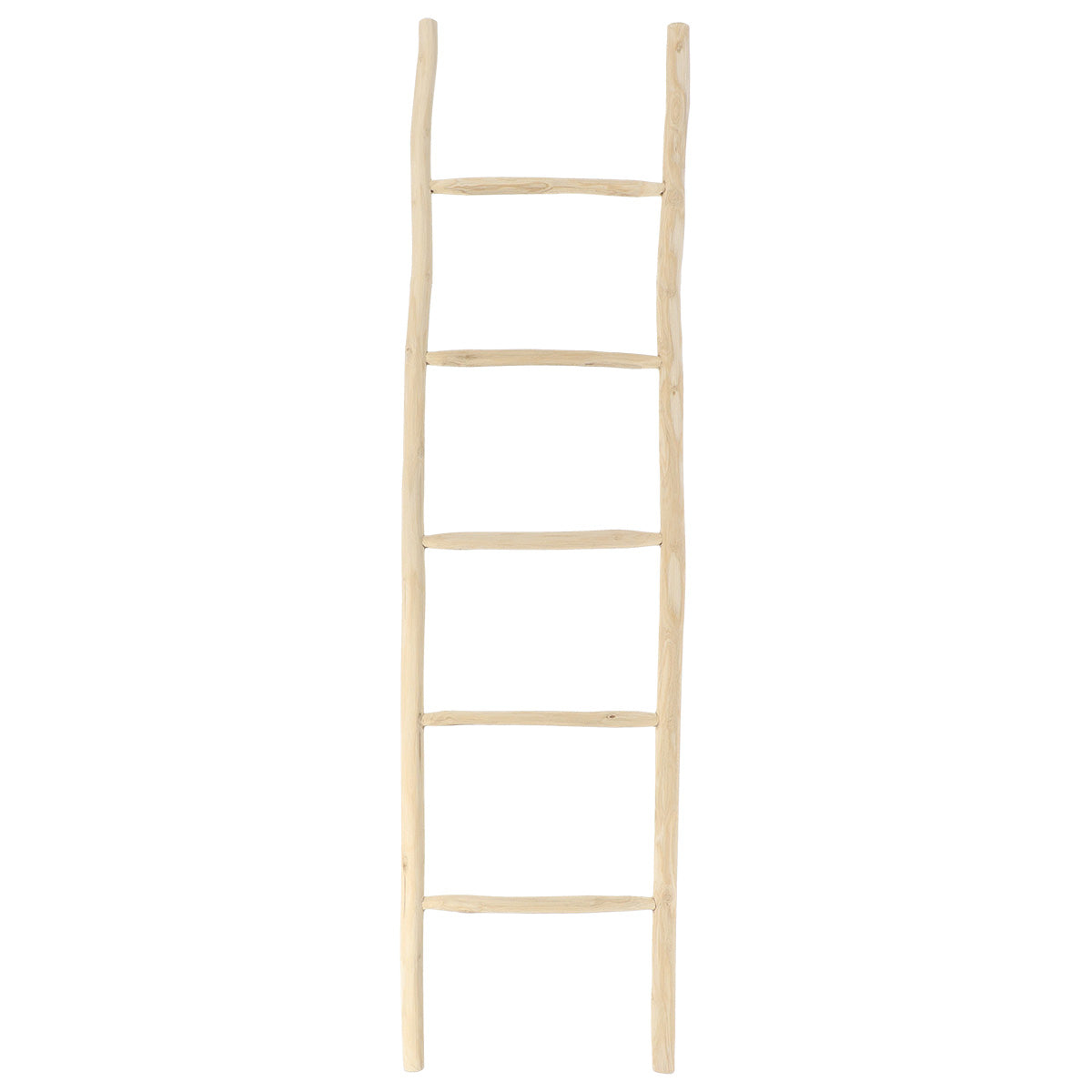 Raft pentru Prosoape în Stil Scară cu 5 Bare – Bambus 100% Natural