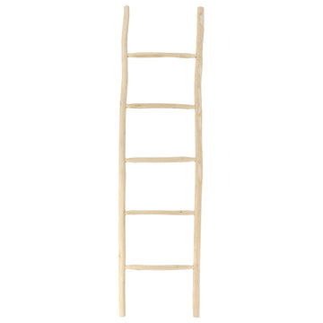 Raft pentru Prosoape în Stil Scară cu 5 Bare – Bambus 100% Natural