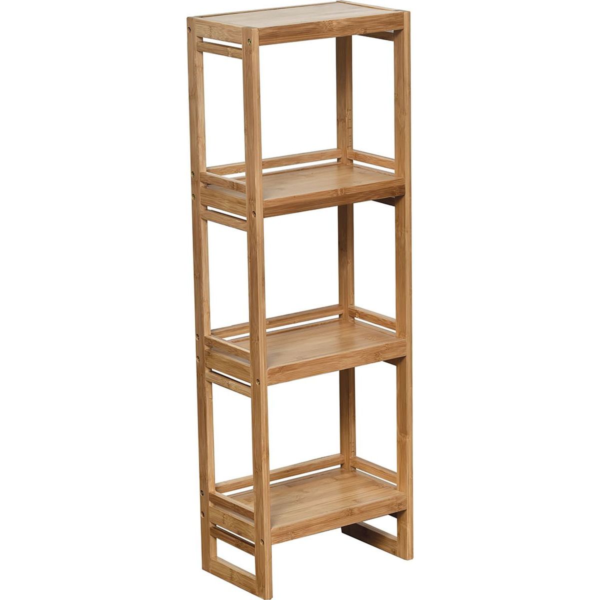 Mobilier din bambus cu 4 rafturi - Bambus