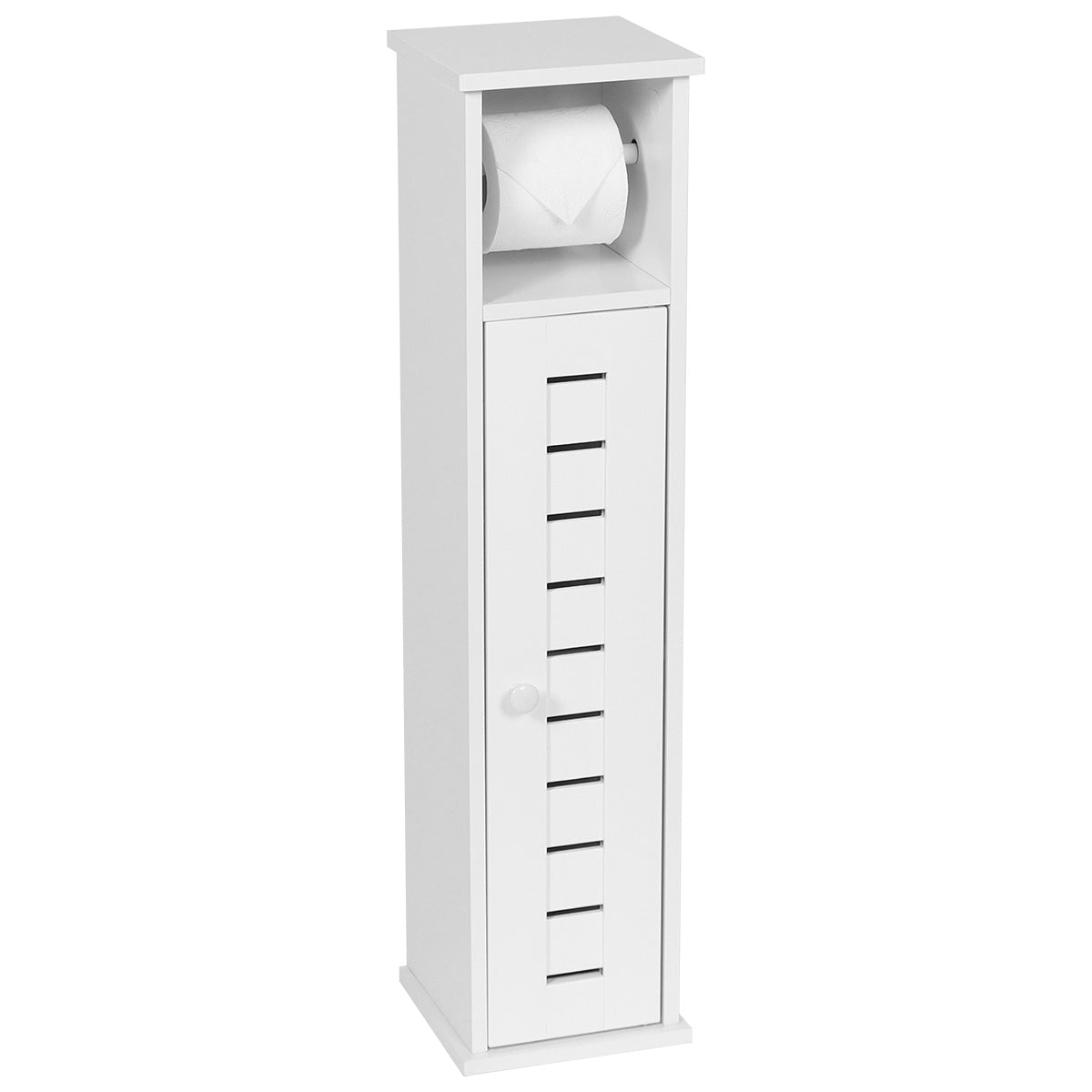 Rezervă Și Dispenser De Hârtie Igienică Cu 1 Ușă Și 1 Raft Interior - Santorin