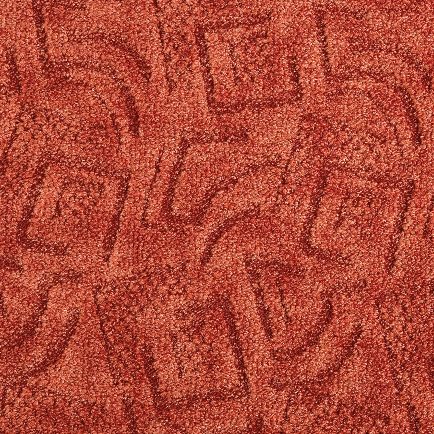 Mochetă interior rosu cu model geometric