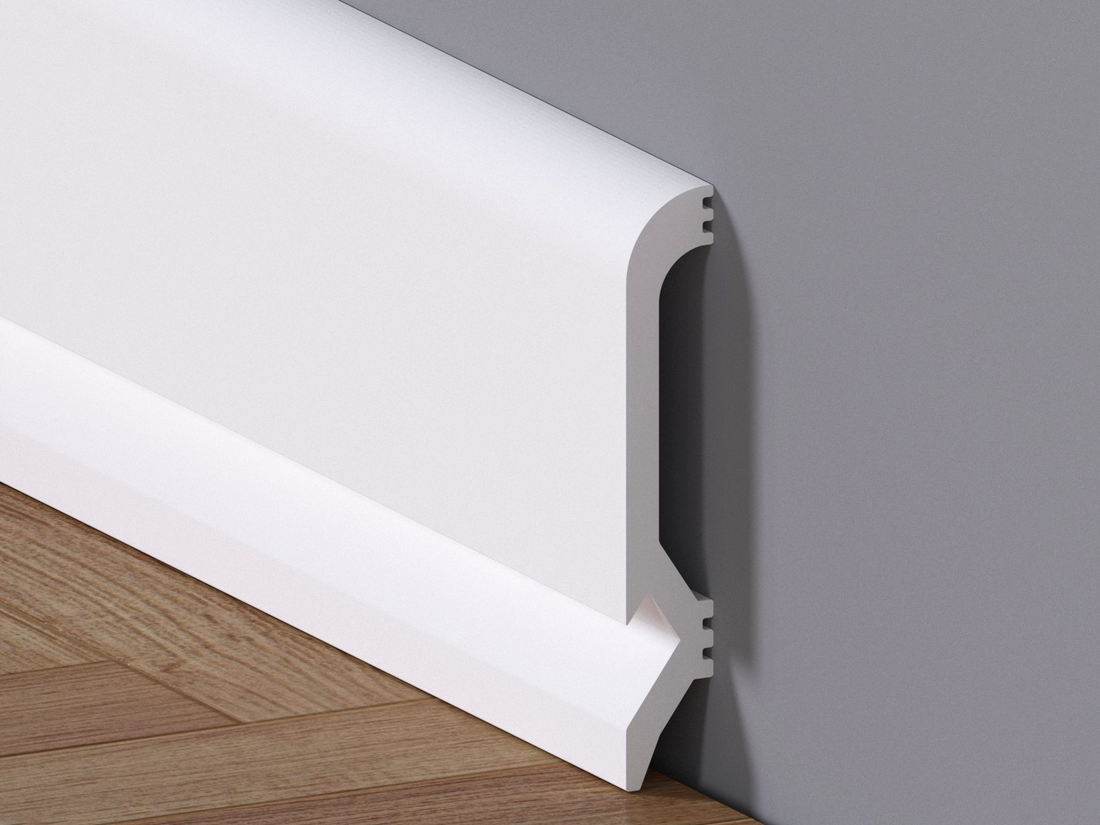 Plintă LED Duropolimer 10 cm UltraRezistentă - Briliand 100