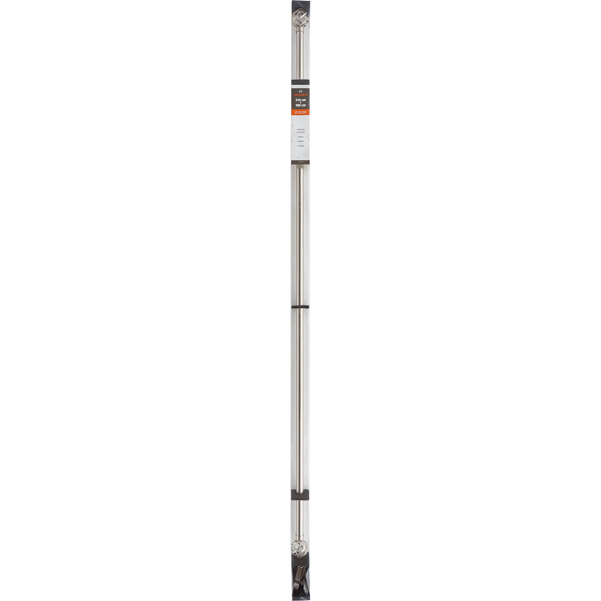 Galerie Extensibilă 210-380 CM Florence - Argintiu