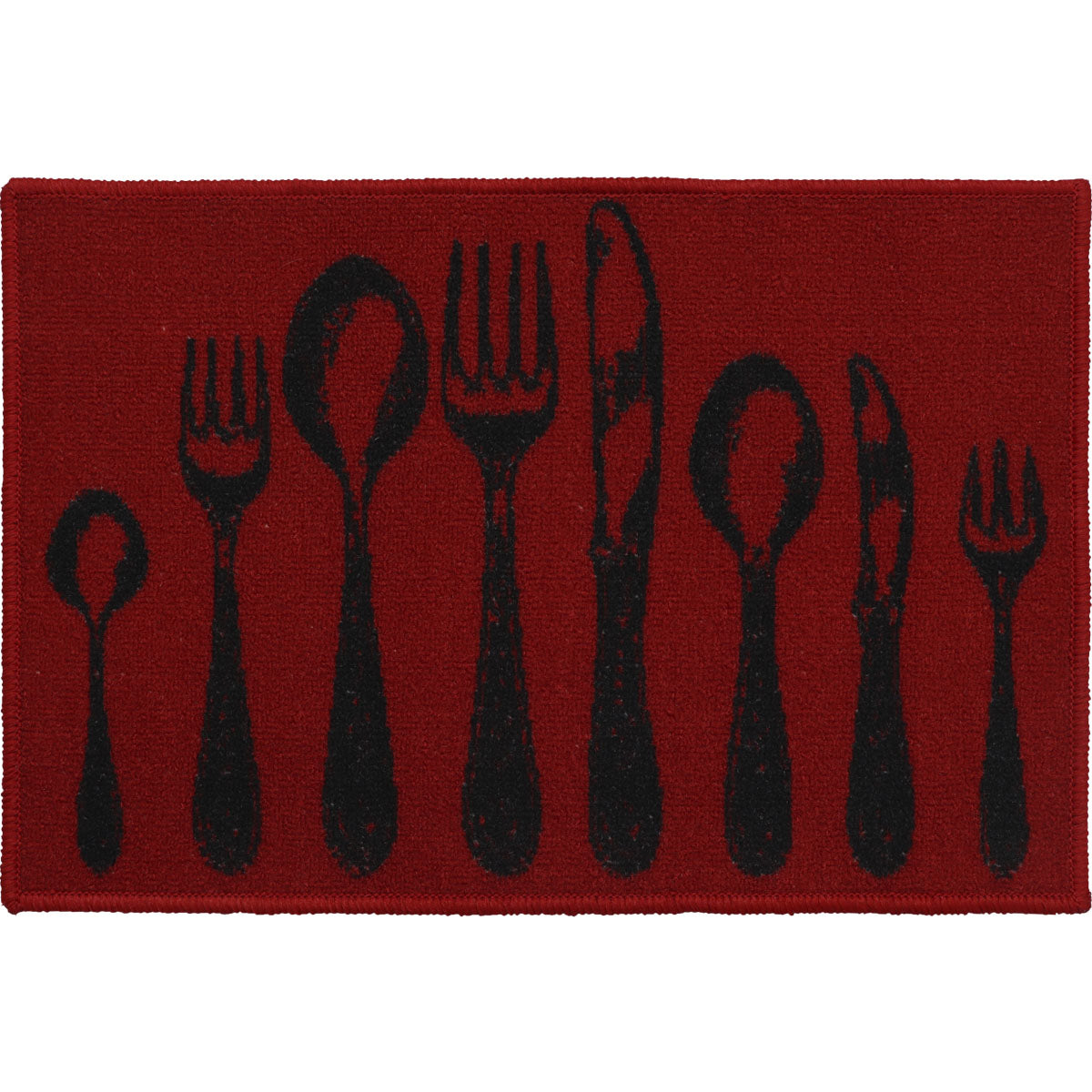 Covor bucătărie Couverts Red - 40X60CM