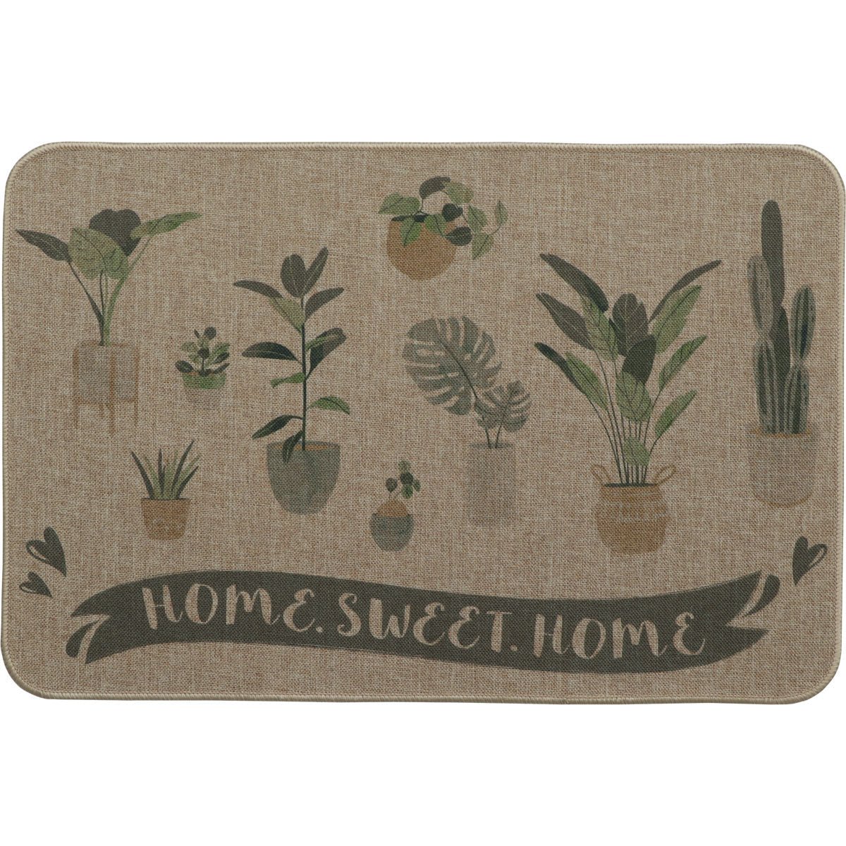 Covor bucătărie Home Sweet Home Beige - 40X60CM - Covor bucătărie - Softambient