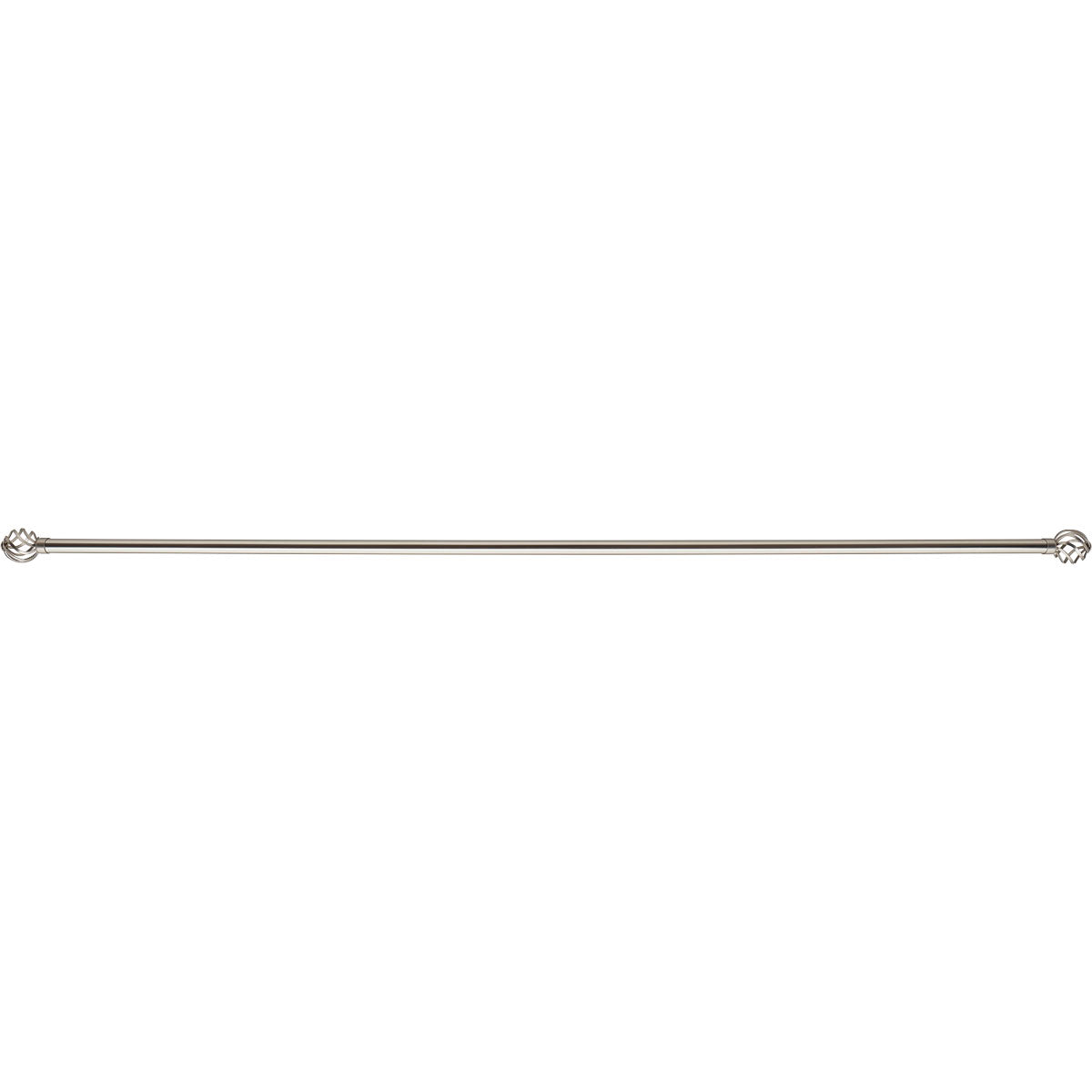 Galerie Extensibilă 210-380 CM Florence - Argintiu