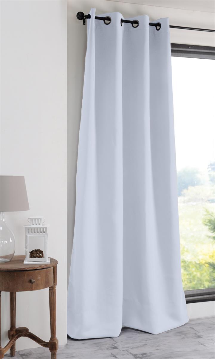 Draperie BlackOut Light cu Inele Gata Confecționată Notte 140x280 cm - Draperie - Softambient