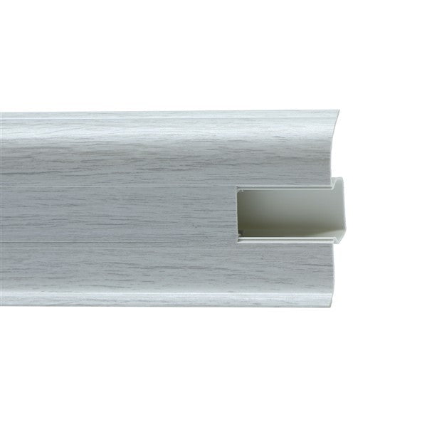 Plintă PVC cu Canal Cablu 5,5 cm x 250 cm - Plintă - Softambient
