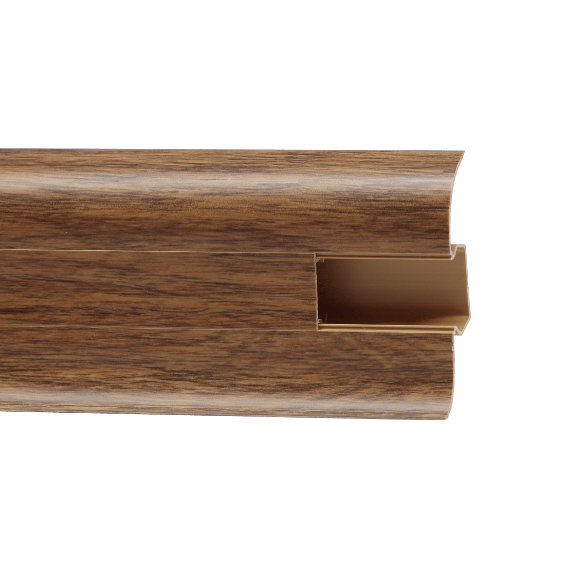 Plintă PVC cu Canal Cablu 5,5 cm x 250 cm - Plintă - Softambient